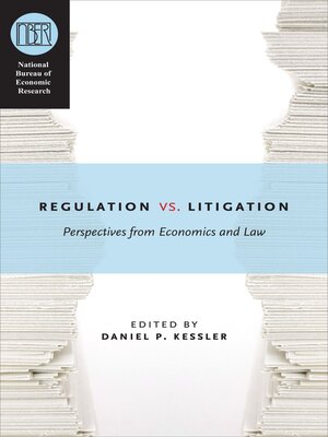 cover image of Regulation versus Litigation
